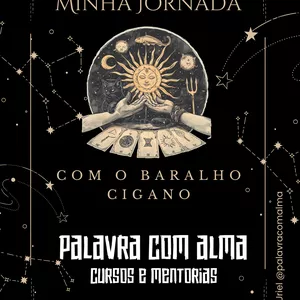 Imagem de capa para o Curso online  Baralho Cigano como Autoconhecimento : Jornada e Metodologia 