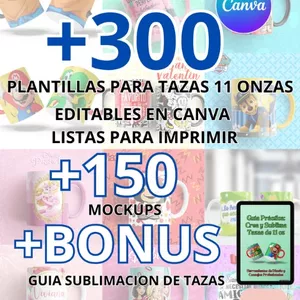 Imagen de portada para Curso online Plantillas para Tazas 11oz Hotpack Sublimación 