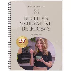 Imagem de Receitas Saudáveis e Deliciosas! Receitas Fit para você! criado por Nutri Flavia Leal na hotmart