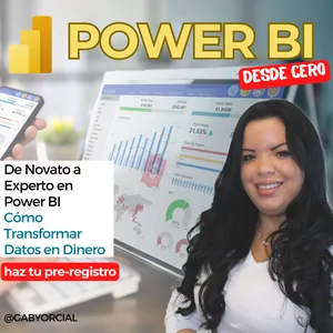 Imagen de portada para Curso online De Novato a Experto en Power BI: Cómo Transformar Datos en Dinero