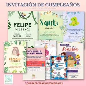 Imagen de portada para Curso online Invitaciones de cumpleaños editable