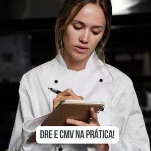 Imagem de capa para o Ebook Tudo Sobre DRE e CMV! Na Gestão de Restaurante e Cafeteria