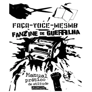 Imagem de capa para o Ebook Aprenda Fazer Fanzine DIY Faça do Seu Jeito GUIA prático passo-a-passo