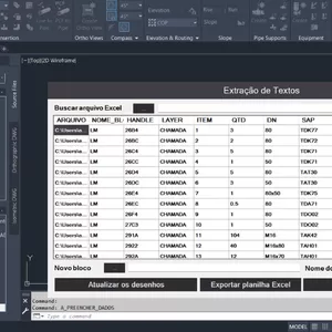 Imagem de capa para o Curso online Plugin para extrair dados de blocos do Autocad para o Excel