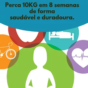 Imagem de capa para o Ebook EMAGRECENDO COM SAÚDE 