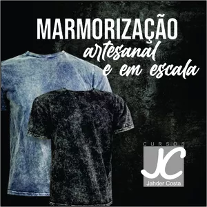 Imagem do curso Técnicas de Lavanderia - Marmorização Artesanal e em Escala