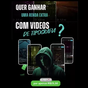 Imagem de capa para o Ebook Aprenda a editar vídeos de tipografia 