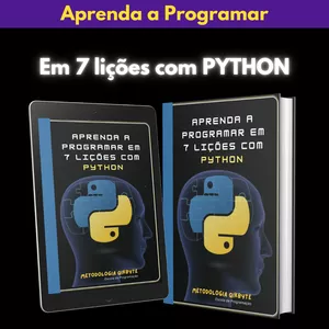 Imagem de capa para o Ebook EBOOK - Aprenda a programar em 7 lições com PYTHON