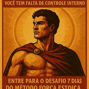 Imagem de capa para o Ebook Desafio 7 Dias Força Estoica