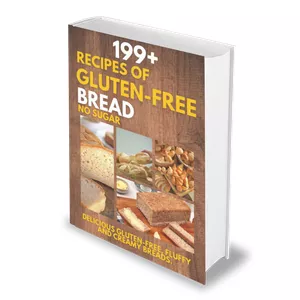 Cover image for Ebook 199+ Recipes of Gluten-Free Bread, No Sugar