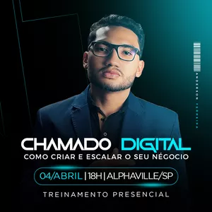 Imagem de capa para o Curso online O Chamado Digital: Como Construir e Escalar seu Negocio no Digital pra Vender Todos os Dias no Automático