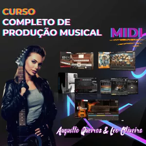 Imagem de capa para o Curso online Curso Completo de Produção Musical Midi