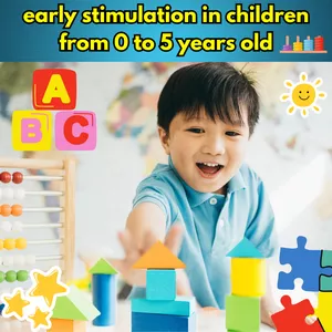 Cover image for Ebook Early stimulation guides for children from 0 to 5 years old
