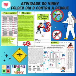 Imagem de capa para o Ebook FOLDER DIA D CONTRA A DENGUE