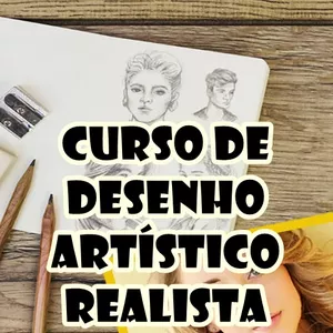 Imagem de capa para o Ebook Curso de Desenho Artístico Realista