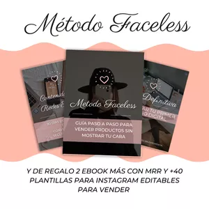 Imagen de portada para Ebook Pack Metodo Faceless