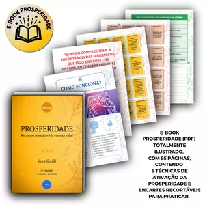 Imagem de capa para o Ebook PROSPERIDADE. Recursos para ativá-la em sua vida!
