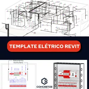 Imagem de capa para o Curso online Template REVIT Elétrico com dimensionamento automático