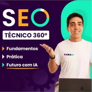 Imagem de capa para o Curso online SEO Técnico 360º: Fundamentos, Prática e o Futuro com IA