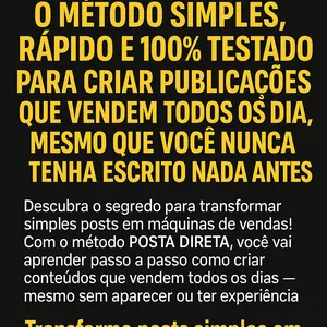 Imagem de capa para o Ebook Posta direta 