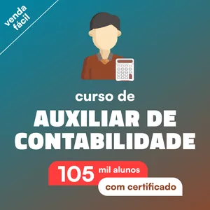Imagem de capa para o Curso online Curso de Auxiliar de Contabilidade