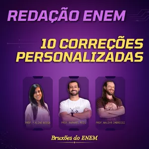 Imagem de capa para o Curso online Bruxões do Enem - acompanhamento de escrita (10 correções)