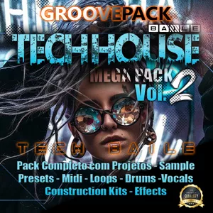 Imagem do curso Pack Sample Presets Remakes Tech House Baile Volume 2 GroovePack