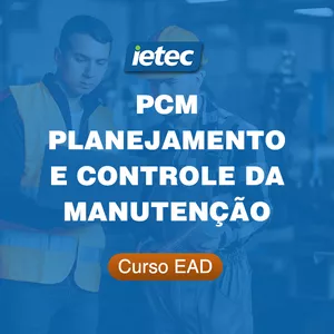 Imagem de capa para o Curso online Curso EAD PCM - Planejamento e Controle da Manutenção 