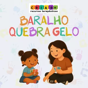 Imagem de capa para o Ebook CRIAR+ Baralho: Quebra Gelo