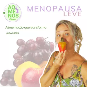 Imagem de capa para o Ebook MENOPAUSA LEVE, ALIMENTAÇÃO QUE TRANSFORMA.
