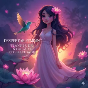 Imagem de capa para o Curso online Planner Despertar Feminino – Intuição, Manifestação e Prosperidade
