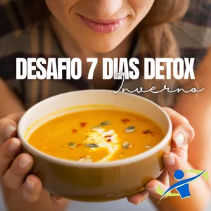 Imagem de capa para o Curso online Desafio 7 Dias Detox Especial de Inverno