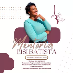 Imagem de capa para o Serviço online Mentoria para Pais com Lisi Batista (Seção com 4 encontros)