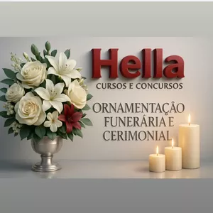 Imagem de Ornamentação Funerária e Cerimonial' criado por Hella Cursos e Concursos na hotmart