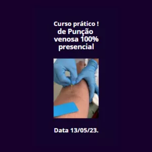 Imagem de capa para o Ebook Curso prático Punção venosa 