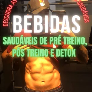 Imagem de capa para o Ebook bebidas saudaveis 