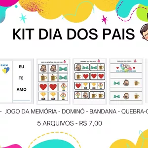 Imagem de capa para o Ebook KIT DIA DOS PAIS
