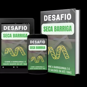 Imagem de capa para o Ebook Desafio Seca Barriga