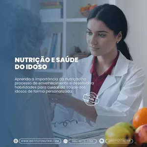 Imagem de capa para o Curso online Nutrição e Saúde do Idoso
