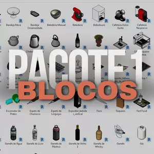 Imagem de capa para o Curso online Pacote 1 Blocos Revit Alta Qualidade