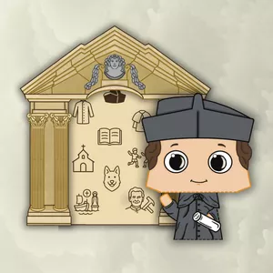 Imagem de capa para o Ebook Construsanto: São Dom Bosco