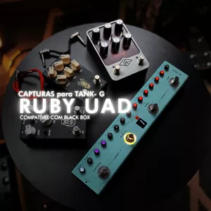 Imagem de capa para o Ebook TANK- G &amp; BLACK BOX | CAPTURAS RUBY UAD 