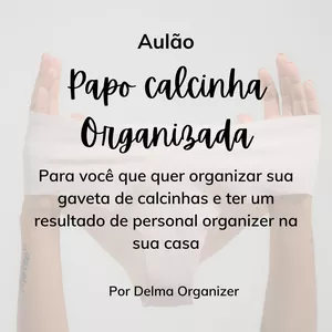Imagem de capa para o Curso online Papo calcinha organizada