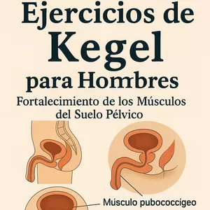 Imagen de portada para Ebook Ejercicios de Kegel para Hombres – Guía Completa de Salud Pélvica y Mejora Sexual