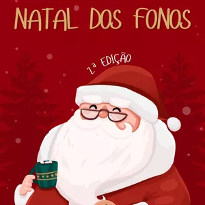 Imagem de capa para o Ebook 2ª Edição do E-book de Natal - Natal dos Fonos