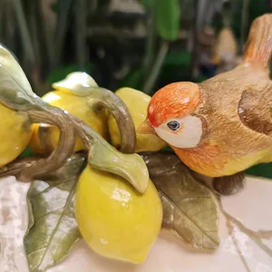 Curso Curso Online de Pintura de Arranjos de Flores e Limão Siciliano em Cerâmica
