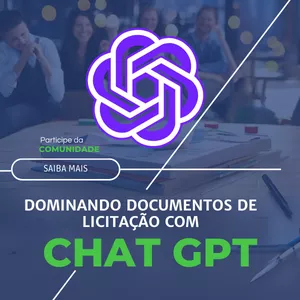 Imagem de capa para o Curso online Dominando Documentos de Licitação com GPT-4