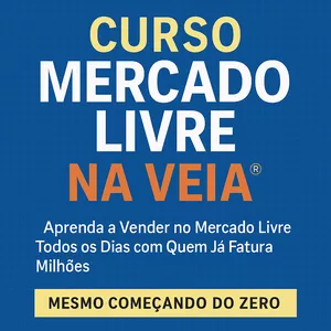 Imagem de capa para o Curso online Curso Mercado Livre na Veia®