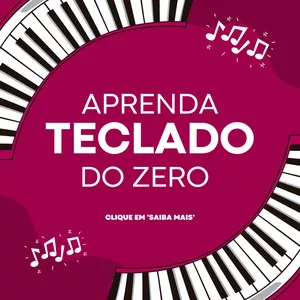 Imagem de capa para o Ebook Aprenda teclado do zero