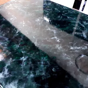 Marmorização (Granito Verde Ubatuba)